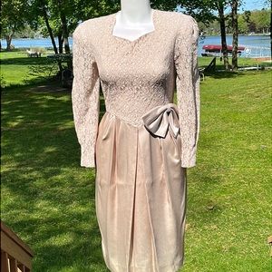 Leslie Fay vintage dressy dress 6P